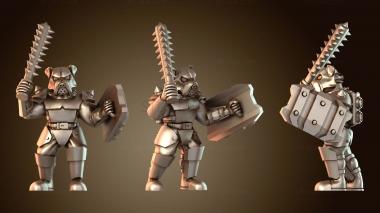3D модель Сторожевые собаки БУЛЛГРИН Быстрый (STL)