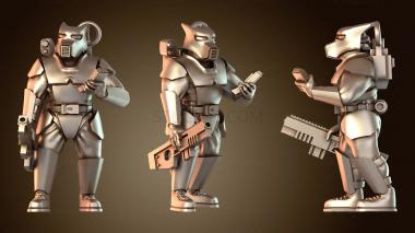 3D модель Сторожевые псы COM VOX (STL)