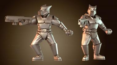 3D модель Сторожевые собаки FIGURE Elite (STL)