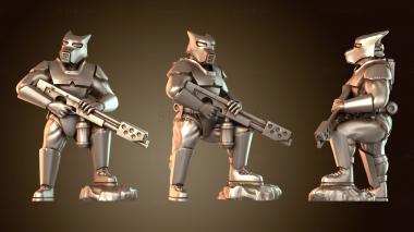 3D модель Сторожевые собаки FIGURE FLAME Razor (STL)