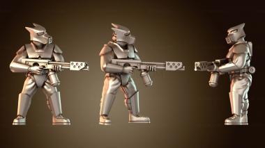 3D модель Сторожевые собаки ФИГУРКА ОГНЕТУШИТЕЛЬ (STL)