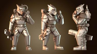 3D модель Сторожевые псы FIGURE VOX (STL)