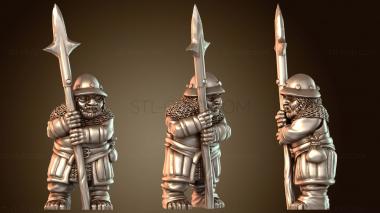 3D модель Страж-полурослик (STL)