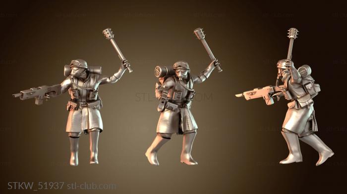 Military Лазган стражи отодвигает Мола назад