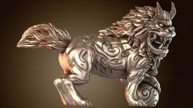 3D модель Мяч для собаки-хранителя Фу (STL)