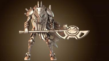 3D модель Копье Хранителя Ксениал (STL)