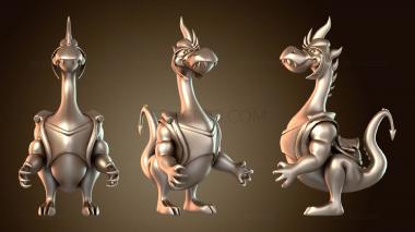 3D модель Стражи Гармонии Большой Шип (STL)