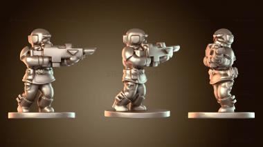 3D модель Гвардеец (STL)