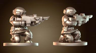 3D модель Элитный гвардеец (STL)