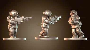 3D модель Гвардеец Ксениал (STL)
