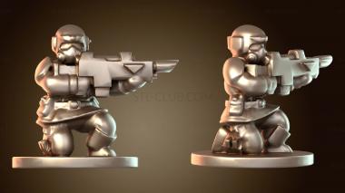 3D модель Гвардеец Кин (STL)