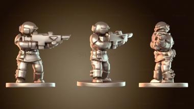 3D модель Гвардеец Тактический (STL)