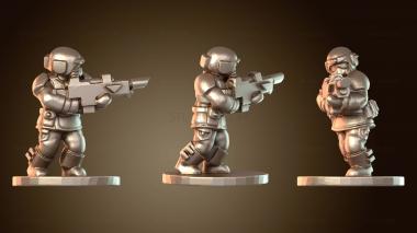 3D модель Гвардеец бдительный (STL)