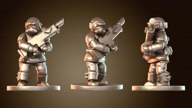 3D модель Гвардеец Храброе Сердце (STL)