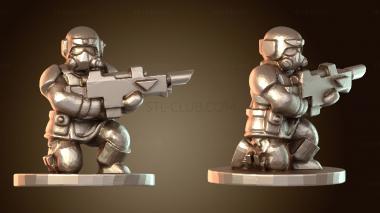 3D модель Гвардеец Непобедимый (STL)