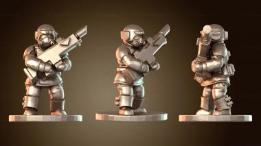 3D модель Гвардеец-лоялист (STL)