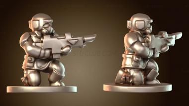 3D модель Гвардейцы (STL)