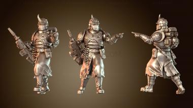 3D модель Тяжелые бластерные винтовки гвардейцев укрепленные (STL)