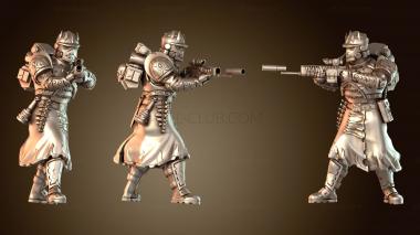 3D модель Гвардейцы Могучие (STL)