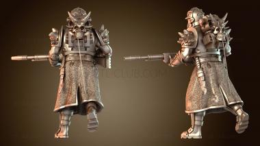 3D модель Гвардейцы Скульптуры Вариант Рн (STL)