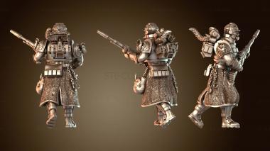 3D модель Гвардейцы лепят Рн Храброго (STL)
