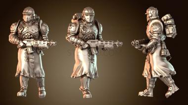 3D модель Гвардейские дробовики (STL)