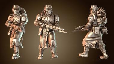 3D модель Гвардейцы с дробовиками «Ловкие» (STL)