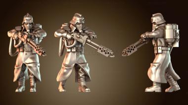 3D модель Огнемет отряда гвардейцев (STL)