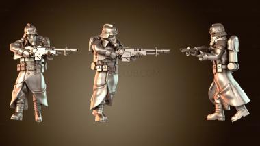 3D модель Лазган отряда гвардейцев (STL)