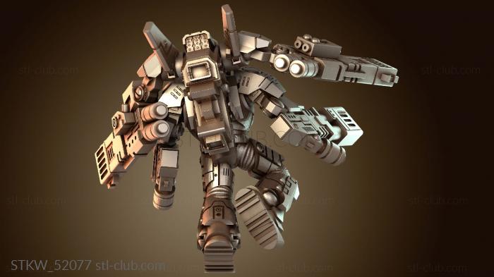 Military Командир космического десанта Гуэ Веса, фьюжн-бластеры