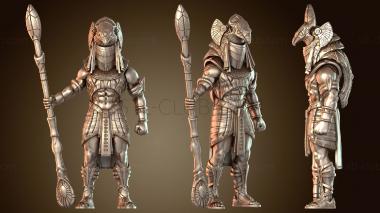 3D модель ГУЛДОРАНСКИЙ ВХОДНОЙ СТРАЖНИК Храбрый (STL)