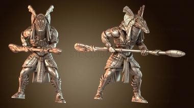 3D модель ГУЛДОРАНСКИЙ ВХОД ВОИН-СТРАЖНИК СОБЕК ВОЗНЕСЕННЫЙ (STL)