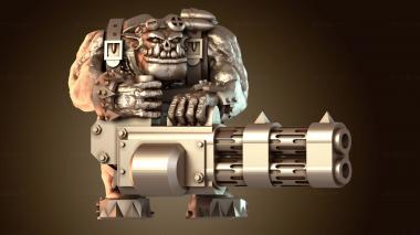 3D модель Gun Nut Fierce (STL)