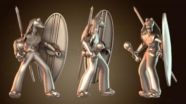 3D модель Гунганы-ополченцы-Гунганы Сильные (STL)