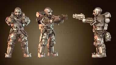 3D модель Вариант ремня для ножей Guns (STL)