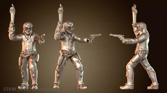 Military Стрелки Эльфийские Парные Пистолеты Женские