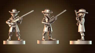 3D модель Стрелки-полуорки-стрелки-мужчины (STL)