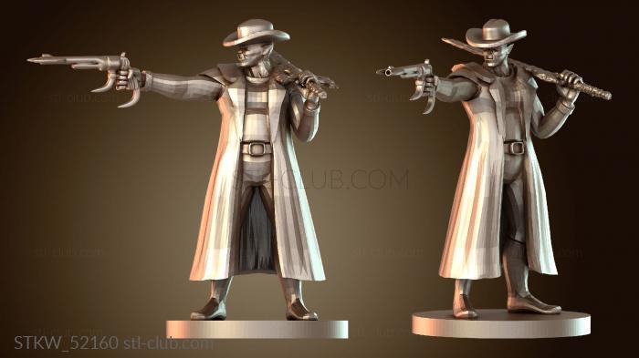 Military Стрелки-полурослики-пистолеты-женщины