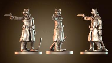 3D модель Стрелки Тифлинги Парные Пистолеты Женский (STL)