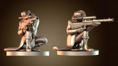 3D модель Полуорк-стрелок-стрелок (STL)