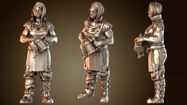 3D модель Владелец таверны полуорк (STL)