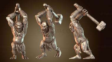 3D модель Полутролль Решительный (STL)