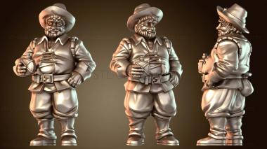 3D модель Храбрый полурослик (STL)