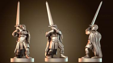 3D модель Полурослик-варвар (STL)