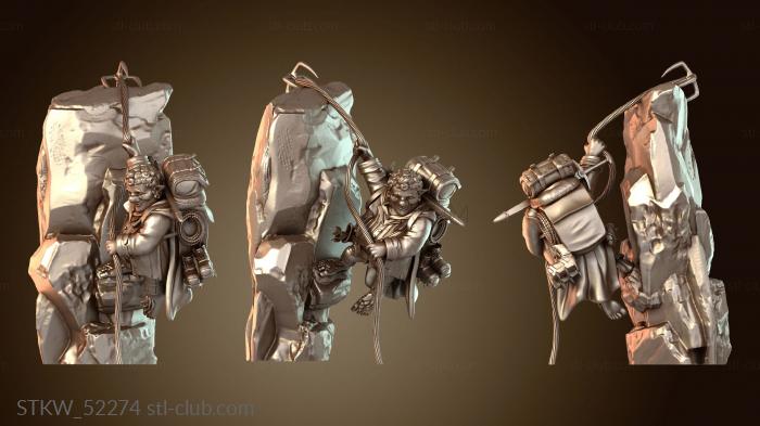 Military Полурослик-путешественник, восхождение