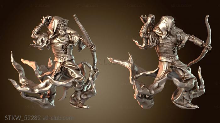 Military Призрачный король-лучник, закаленный в боях