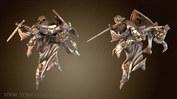 Military Призрачный король-рыцарь в доспехах