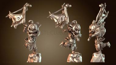 3D модель Хэллоуинский выживший (STL)