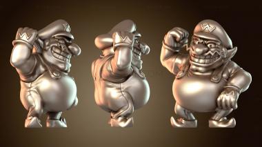 3D модель Хэллоуин Варио (STL)