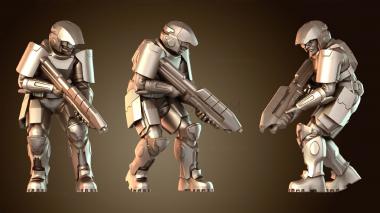 3D модель Halo Marine Keen (STL)